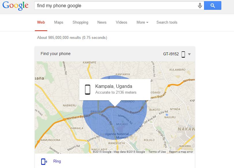 google find my phone app android