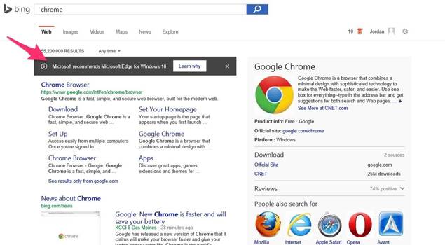 microsoft chrome download