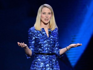 Yahoo CEO Marissa Mayer delivering a keynote address at the International C.E.S. Las Vegas, Nevada; January 7, 2014. Image Credit: TheNewEconomy