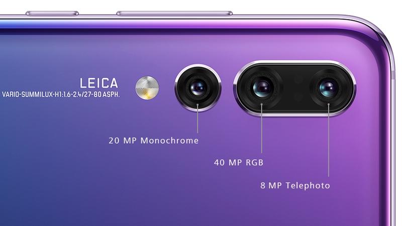 Huawei P20 Pro Triple Camera.