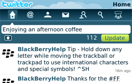 Photo of Twitter for Blackberry gets update