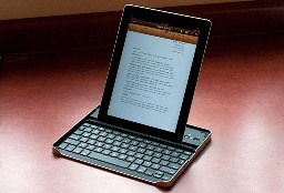 Photo of Logitech Keyboard Case And The iPad 2