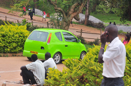 The Kiira EV car that does not use fuel
