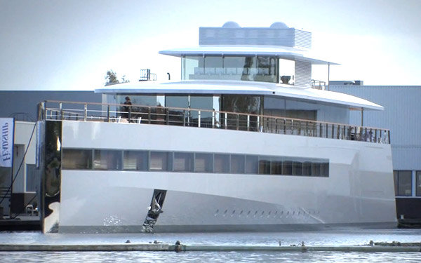 Photo of Steve Jobs High-Tech Yacht Unveiled