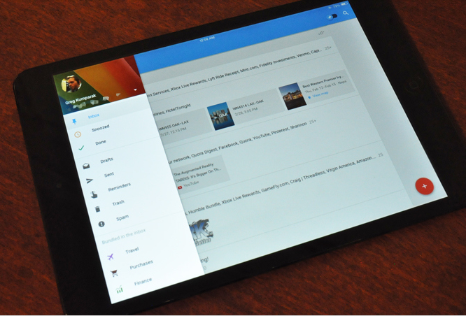 Photo of Google’s Inbox by Gmail hits the iPad