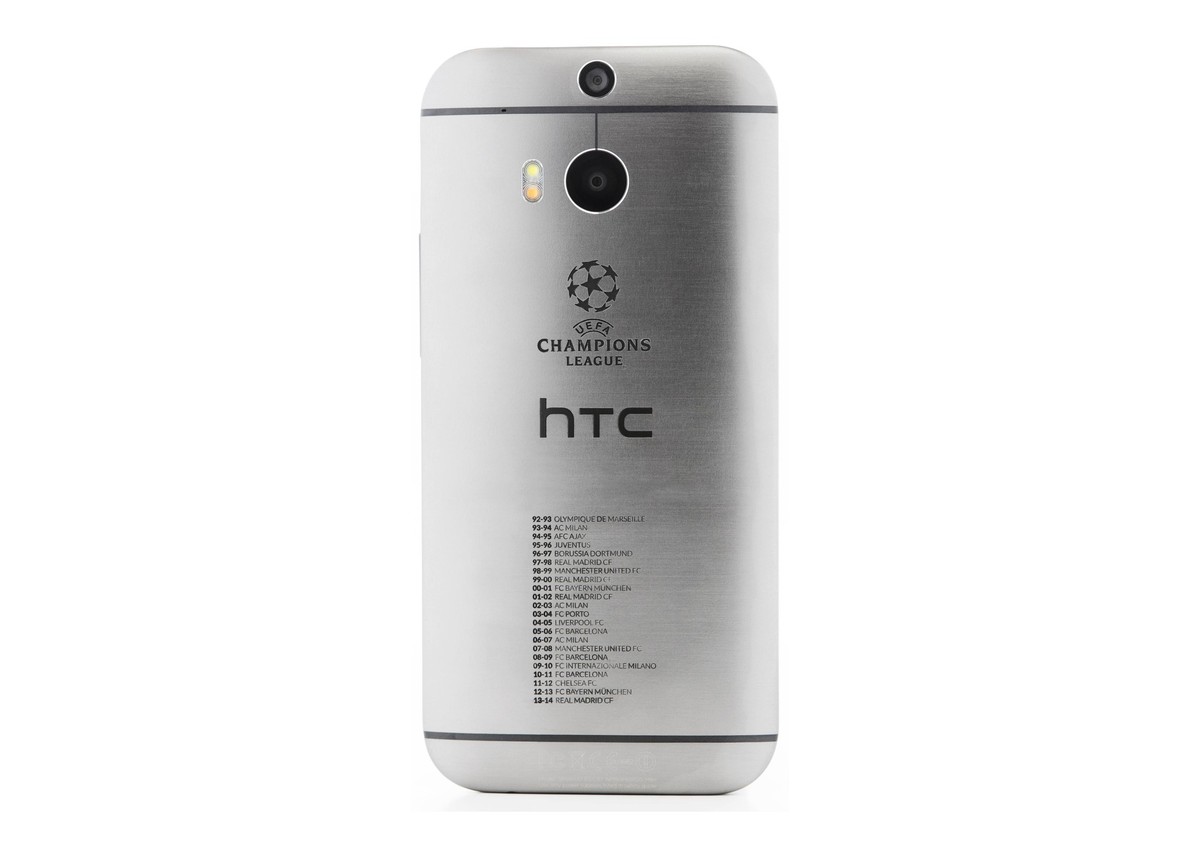 Photo of HTC unveils special edition UEFA football One M8, engraved with league winners