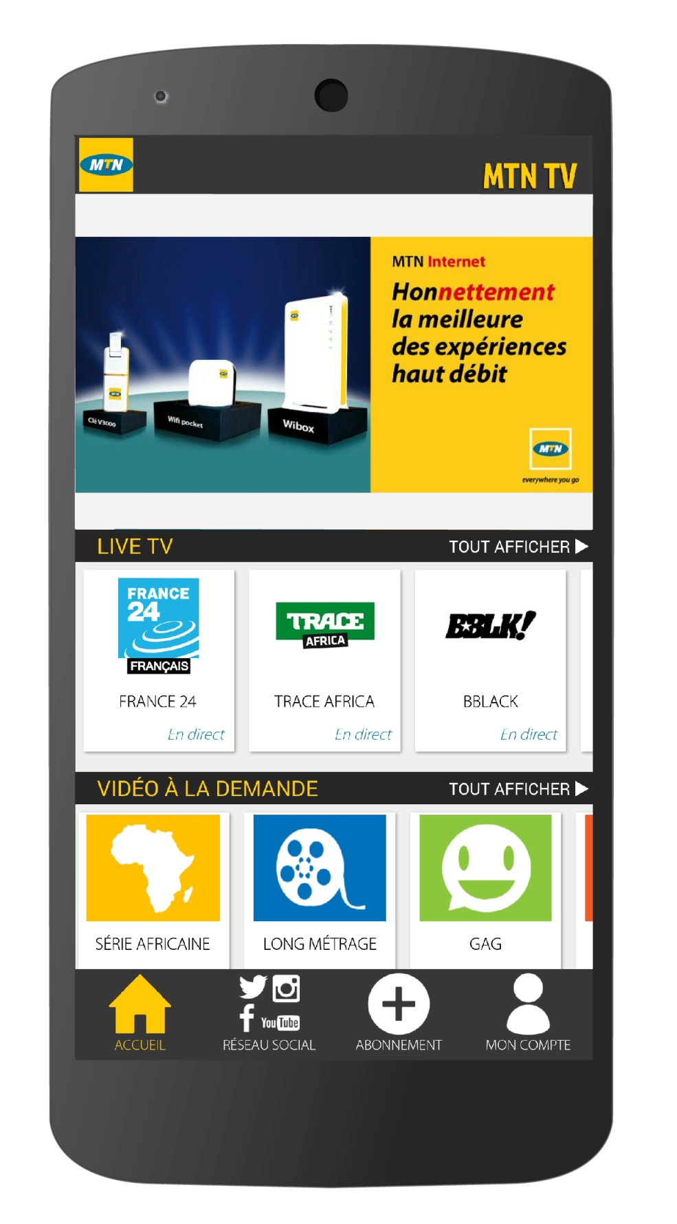 Photo of MTN signs with SUMMVIEW to broadcast live TV channels and Video On Demand on mobile
