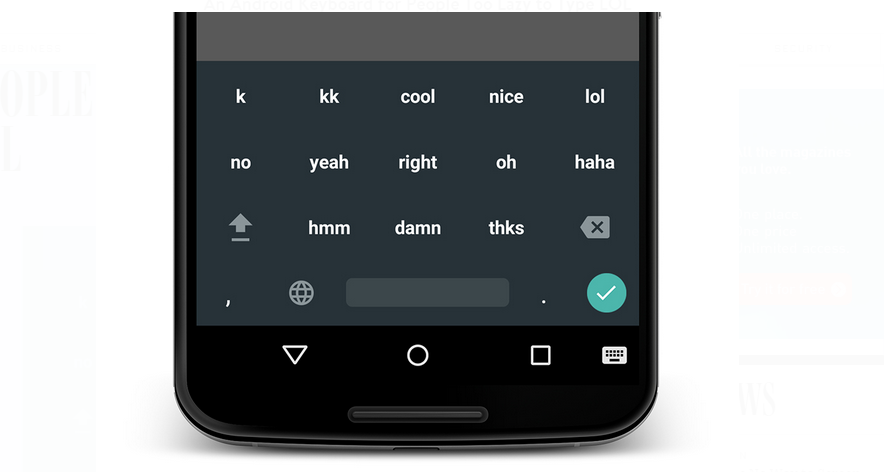 Photo of Android Keyboard App For People Too Lazy To Type “LOL”