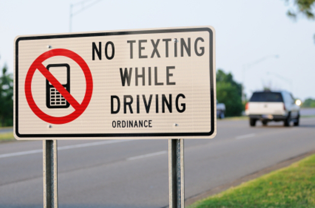Photo of Texting and driving is stupid and dangerous