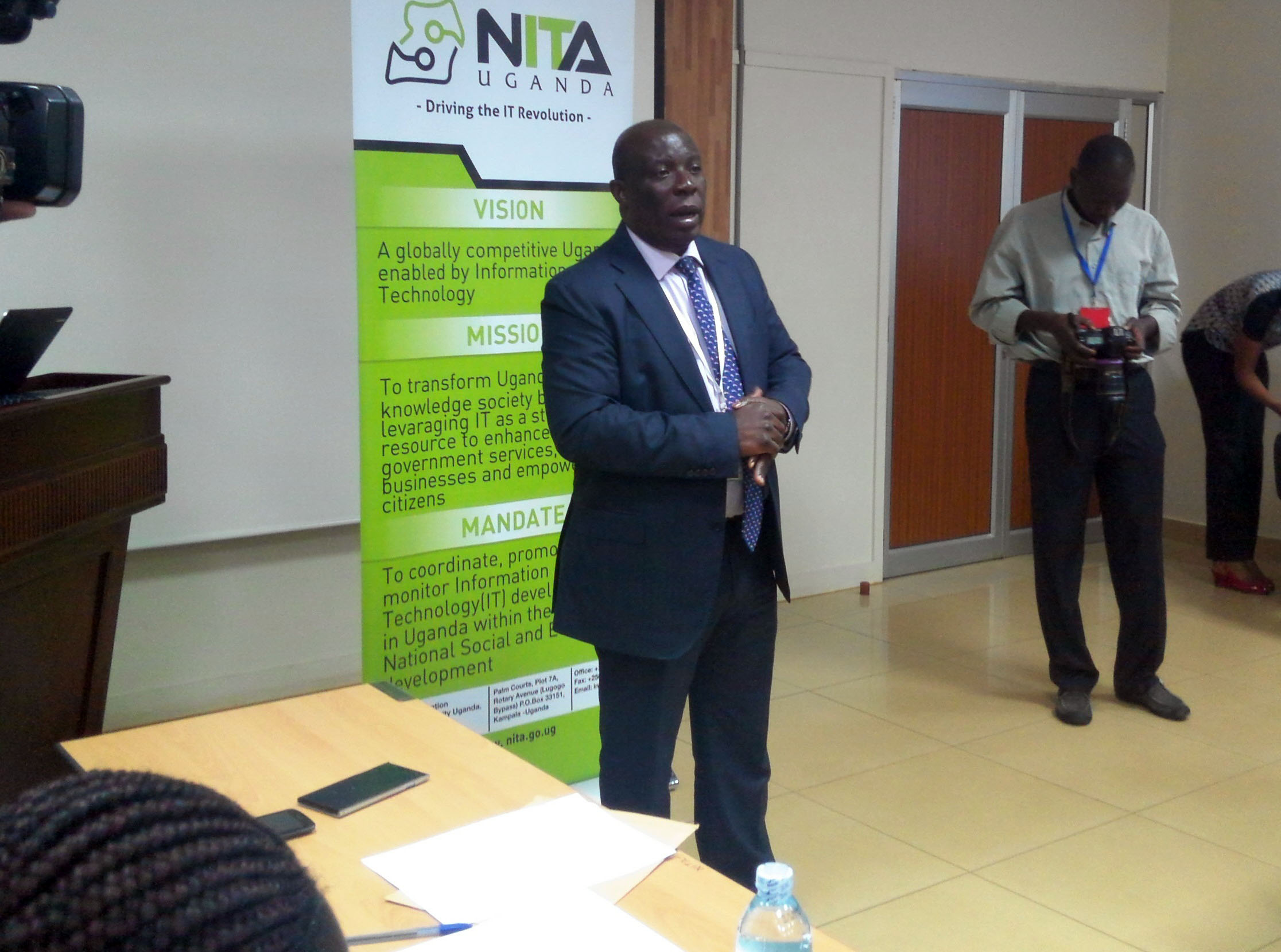 NITA Executive Director, Mr James Saaka