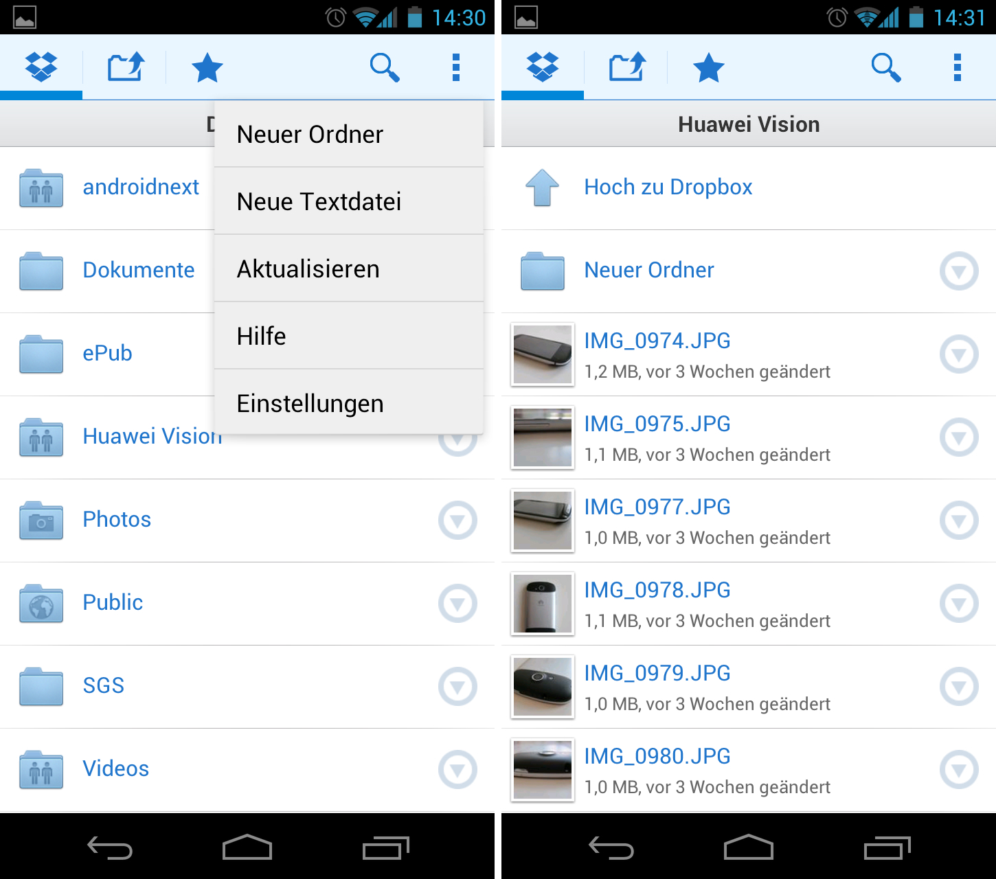 Reliable and well-designed cloud storage app. Image Credit: AndroidNext
