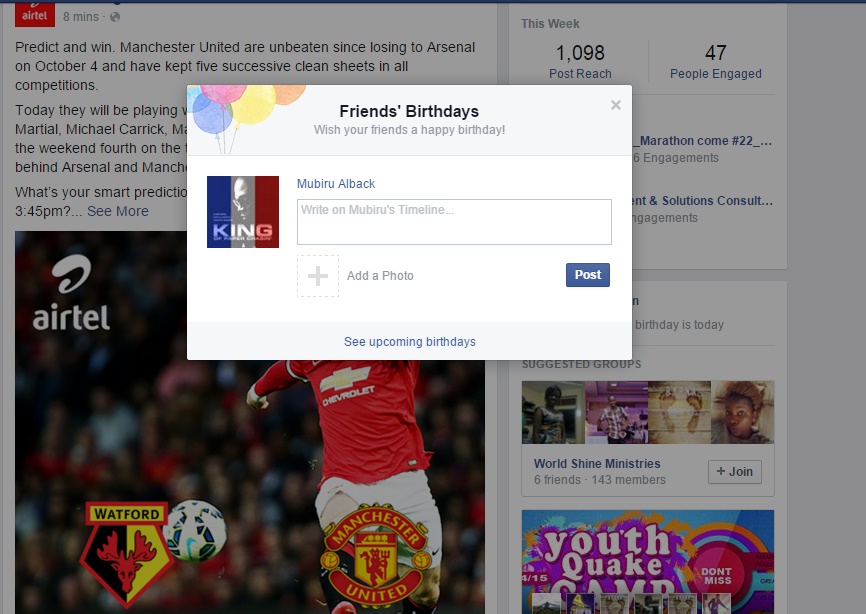 Facebook has started to test a feature that will make it a lot harder for you to "miss" the birthdays of your closest friends.