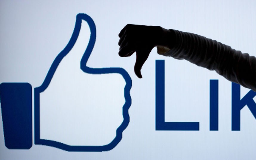 Facebook users are 39 percent more likely to feel less happy than non-users. Image Credit: Telegraph