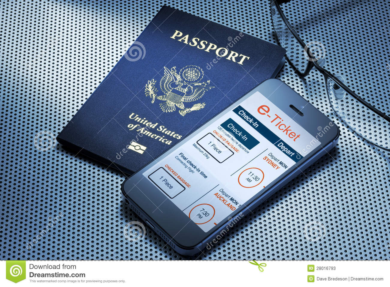 Example of hashing versus encryption is found in electronic passports. Image Credit: Dreams Time