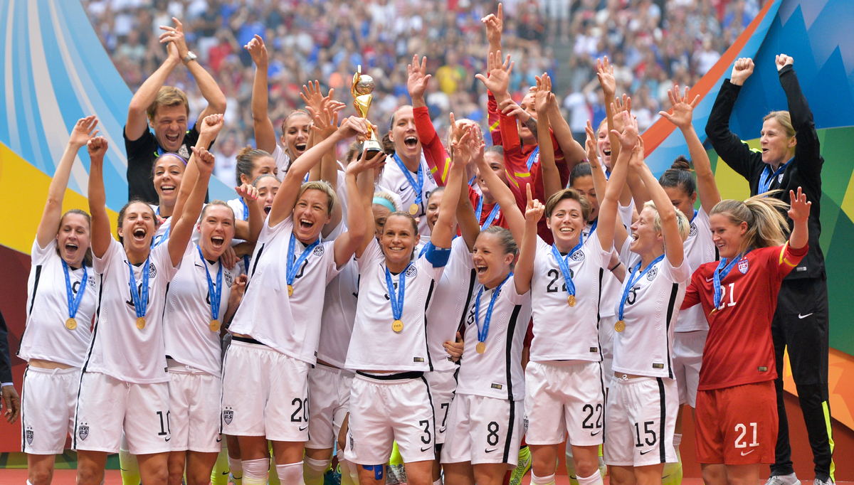 Sunday, July 5, 2015: The USWNT defeated Japan 5-2 to win the 2015 FIFA Women's World Cup Final at BC Place.Image Credit: MeganRapinoe
