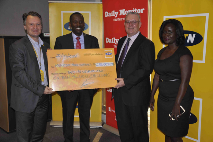 MTN Foundation Donates Shs216M to Monitor Publications Sns-Brigh10