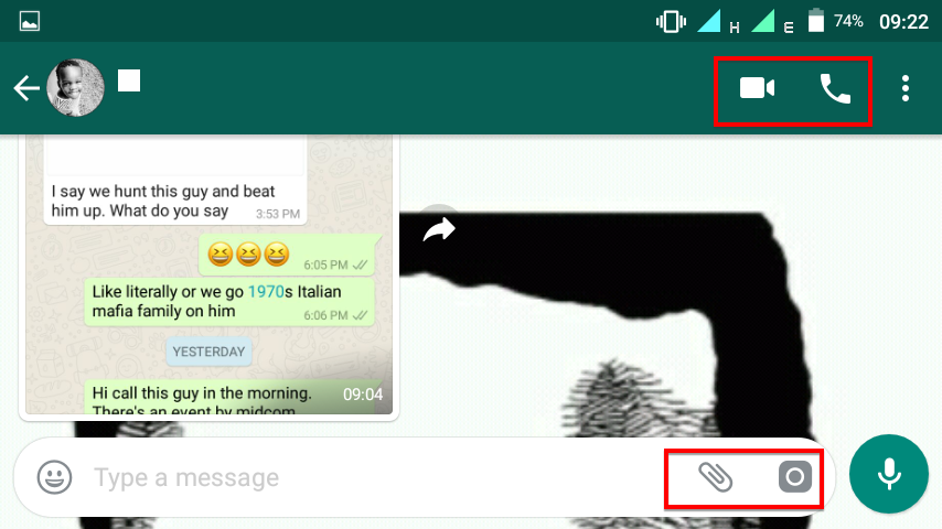 Where Is The Attachment Icon On Whatsapp