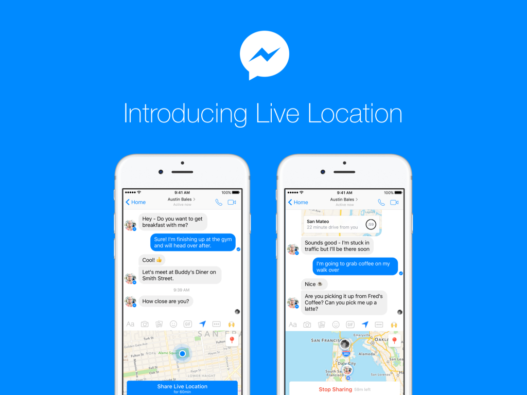 Photo of Facebook Messenger’s new Live Location Feature shares your Location with Friends and Family