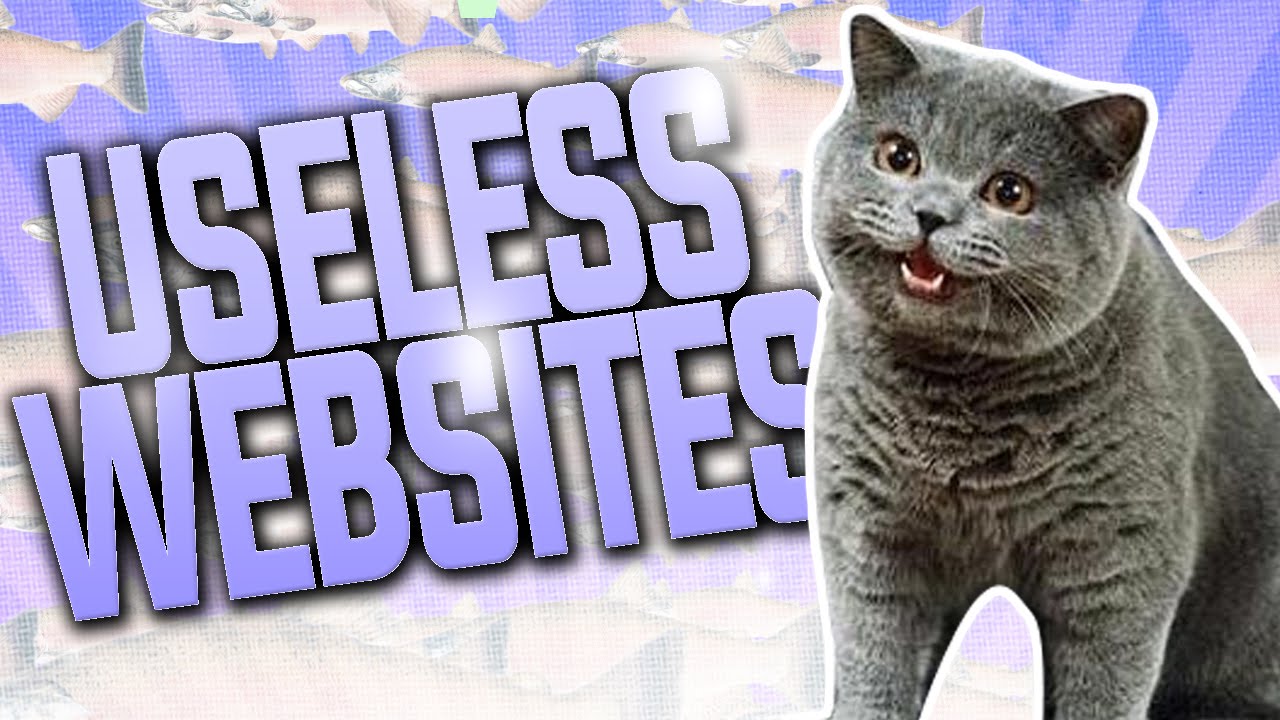 list of useless websites