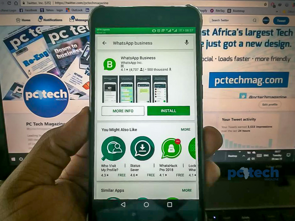 WhatsApp Business App for Android is now available in Uganda. iOS users will have to wait a bit longer.