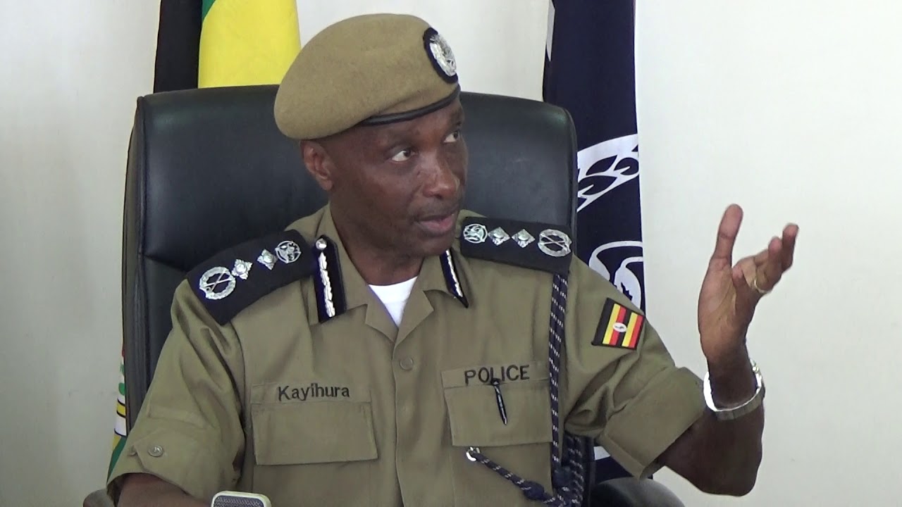 Inspector General of the Uganda Police Force; Gen. Kale Kayihura. (Photo Courtesy: YouTube Images)
