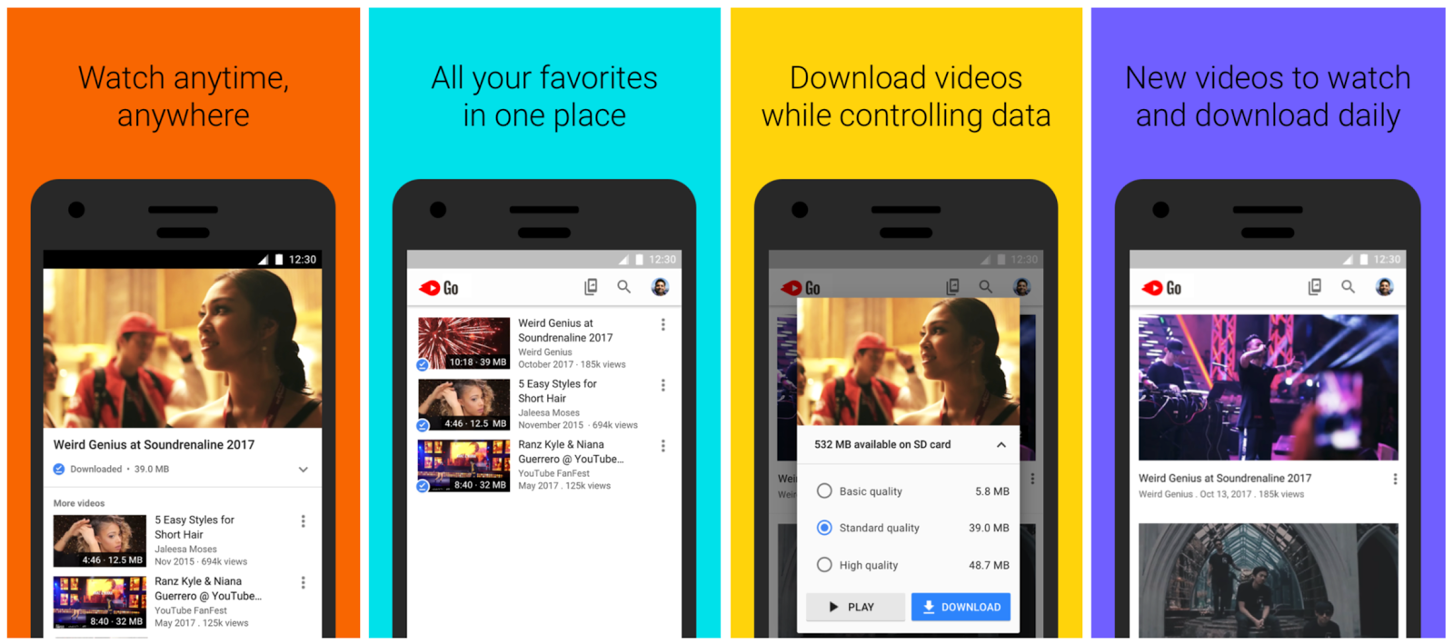 Photo of YouTube Go, a lightweight version of YouTube for emerging markets expands to 130+ countries