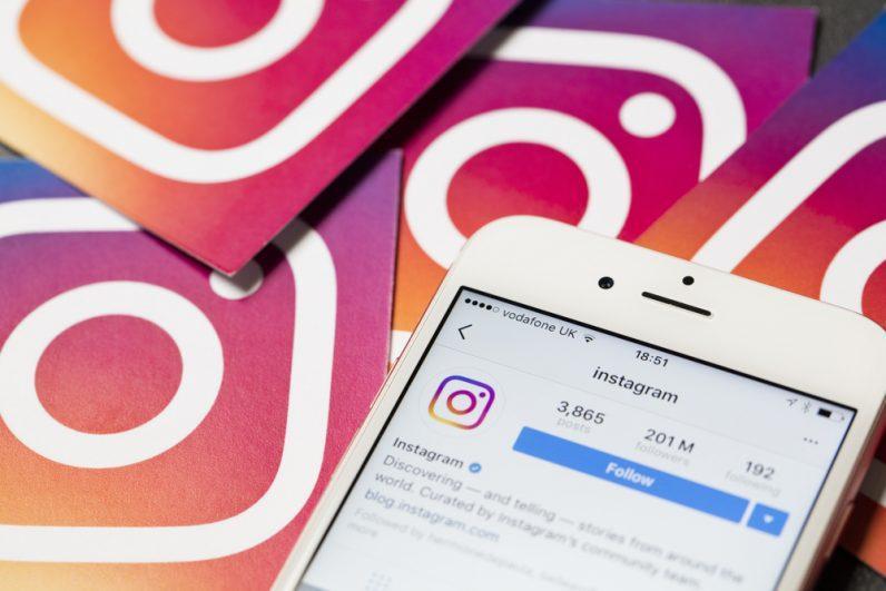 Instagram allows its user to add #hashtags and @mentions to their bios which become live links that lead to a hashtag page or another profile. (Photo Credit: Shutterstock Images)