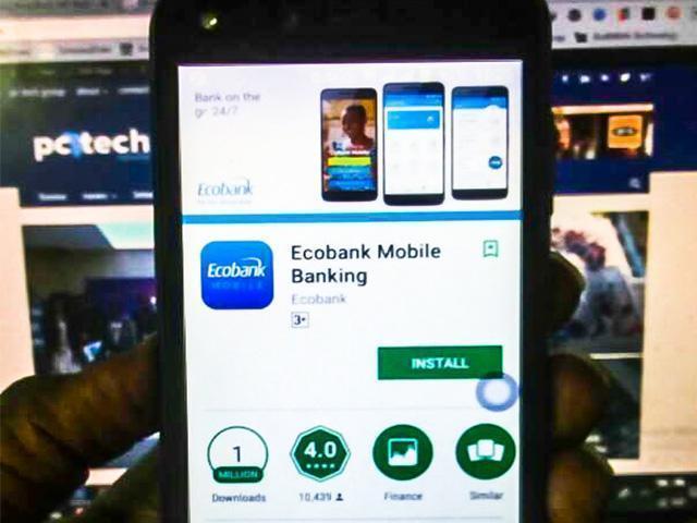 Ecobank Mobile Android App. (Photo Credit: Twitter @iam__one)