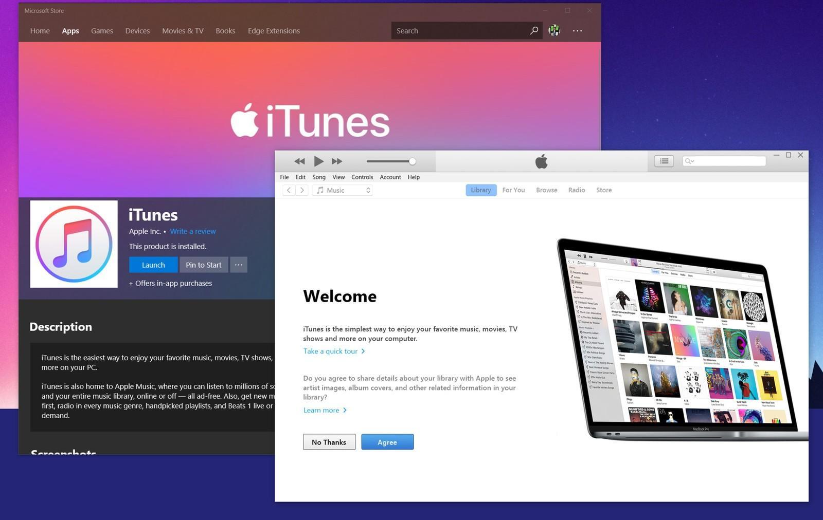 Photo of iTunes finally arrives on the Microsoft Store