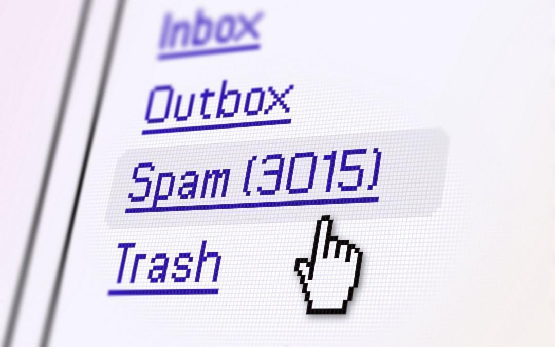 clean up spam email