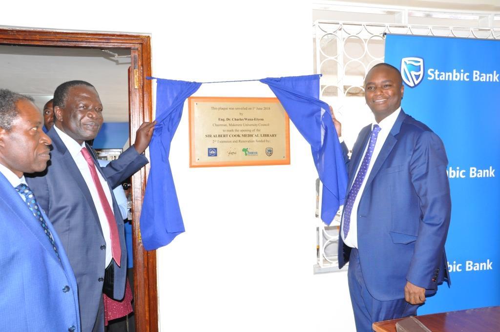 Photo of Stanbic Bank Contributes UGX197 Million Towards The Renovation of Sir Albert Cook Medical Library
