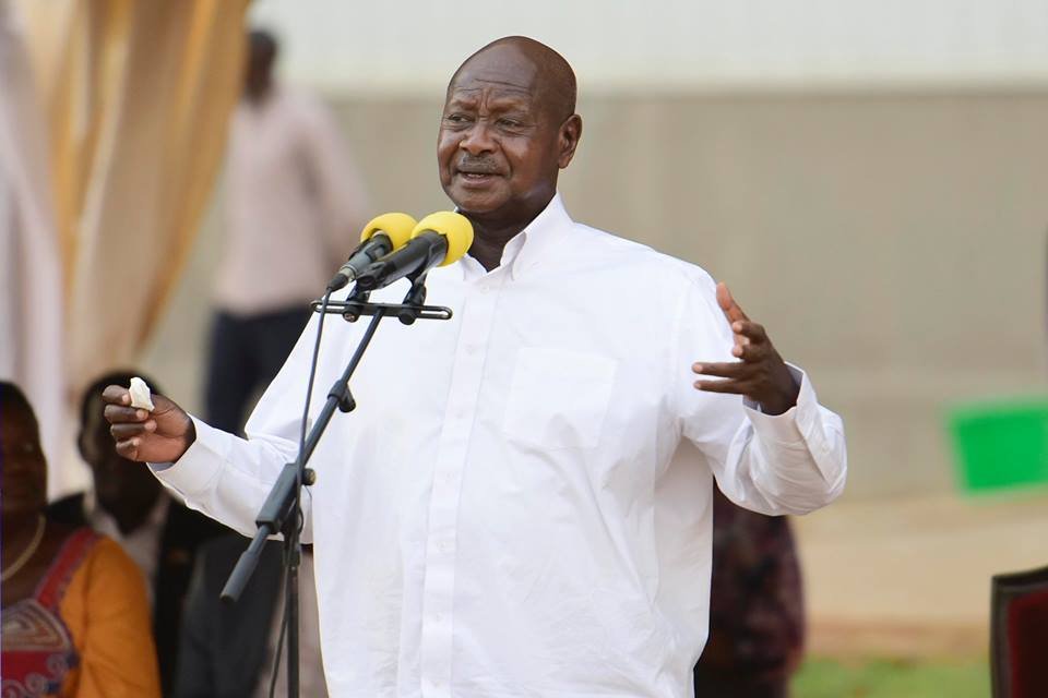 H.E the President of Uganda; Yoweri K. Museveni. File Photo