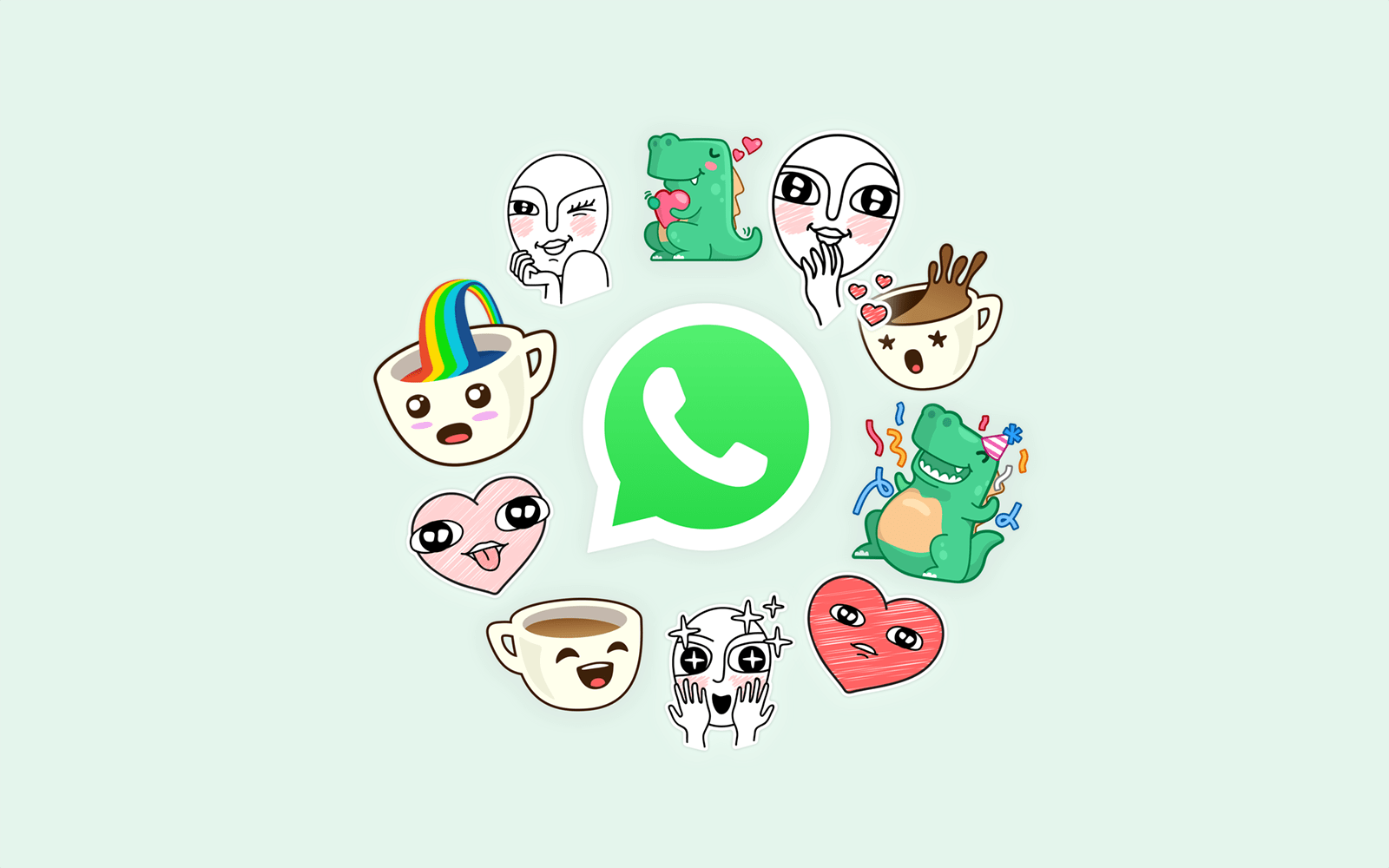 Hãy tạo cho mình một nhãn dán WhatsApp độc đáo với hình ảnh và thông điệp của riêng bạn. Điều đó sẽ khiến cuộc trò chuyện của bạn với bạn bè trở nên thú vị, đầy màu sắc.
