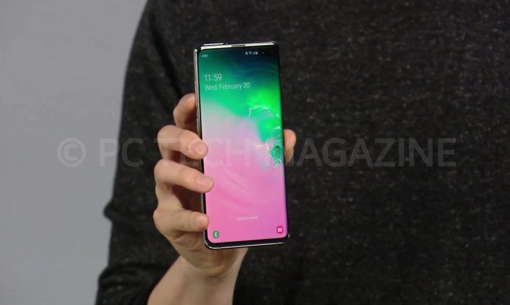 The Samsung Galaxy S10 will have up-to 1TB of internal storage, after the company's confirmation at the unpacked event in San Francisco on Feb. 20th, 2019 | Photo by : PC TECH MAGAZINE/Olupot Nathan Ernest.