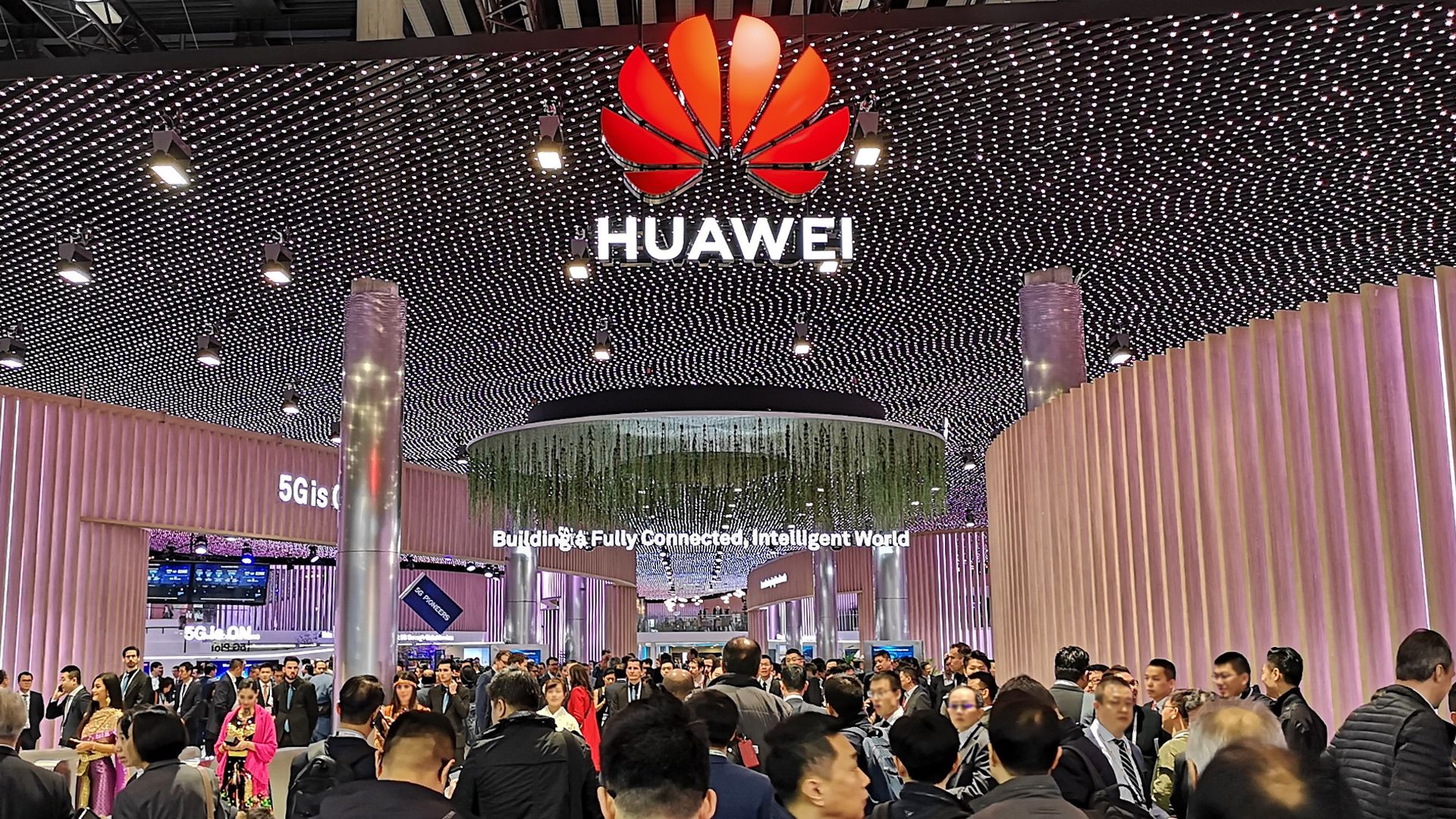 Huawei pagará 8 millones de euros por su stand en el MWC 2019