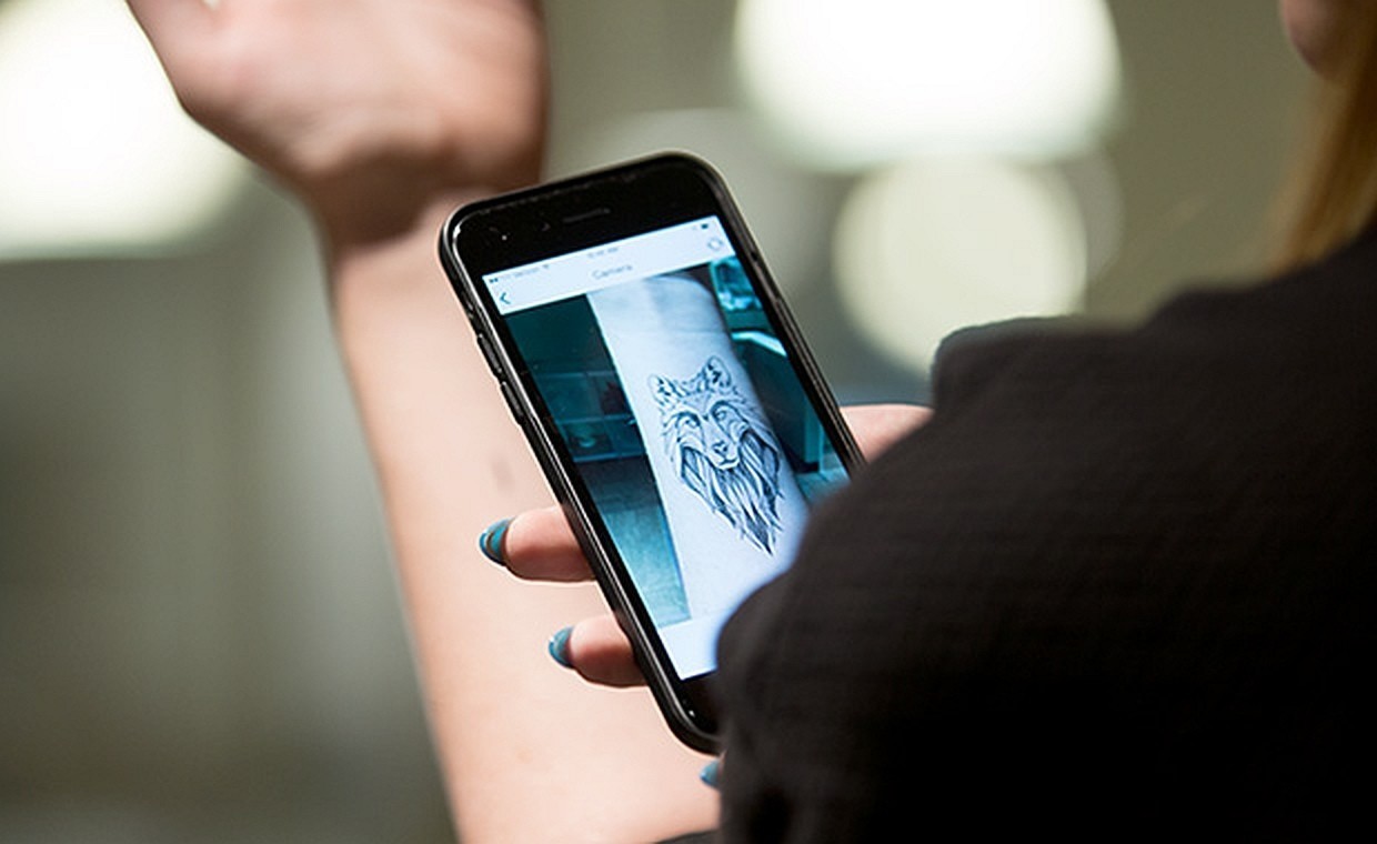 Augmented Tattoo Reality App | Courtesy Photo.