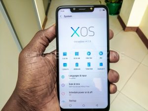The HOT 7 comes with the newer XOS v.4.1.0 Hummingbird | Photo by PC Tech Magazine/Olupot Nathan Ernest.