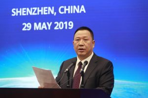 Dr. Song Liuping, Huawei Technologies' Chief Legal Officer. File Photo