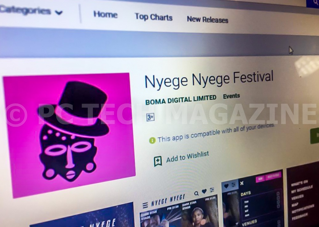 Nyege Nyege android application.