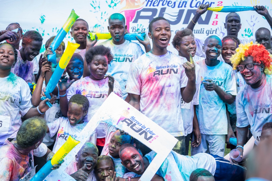 Photo of Tecno Uganda Raising Funds Through its ‘Heroes to Color Run’ to Digitize Schools in Mukono