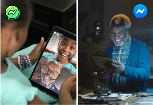 Messenger Kids enables kids to safely video chat and message with family and friends when they can’t be together in person. (courtesy photo)