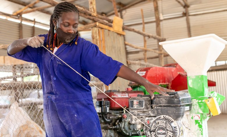 Young Africa Works - Hawa Sanyu, Youth Agripreneur Gudie Leisure Farm. Courtesy Photo