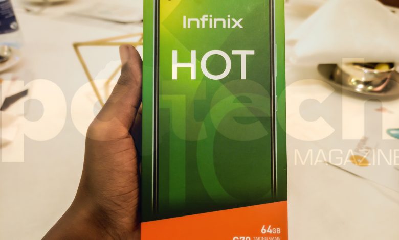 The released Infinix HOT 10 the successor of the HOT 9. Photo by: Olupot Nathan Ernest | PC TECH MAGAZINE