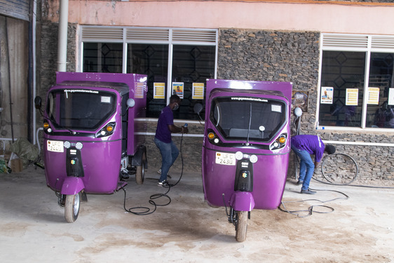 Sokowatch tuk tuk vehicles take 3 hours to charge and last for approximately 2-3 days. Courtesy Photo