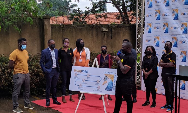 The DataFest Kampala to be held from 29th to 30th of April 2021 at MoTIV in Bugolobi. (COURTESY PHOTO/ Pollicy, Twitter)