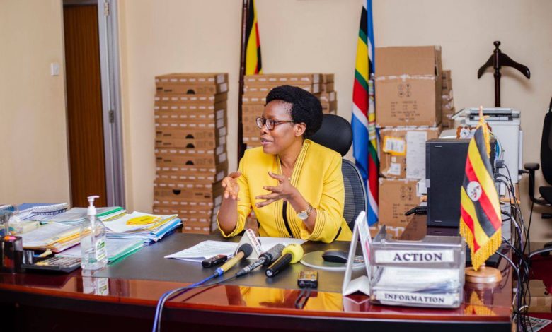 Minister of ICT and National Guidance, Hon. Judith Nabakooba. (PHOTO: zimba women)