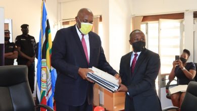 Photo of Peter Ogwang Hands Over Ministry of ICT Office to Chris Baryomunsi