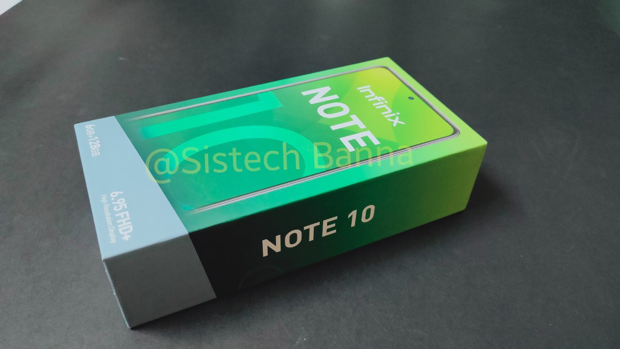 infinix note 10 pro accessories in box