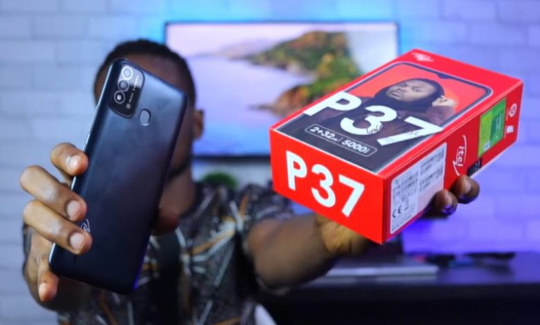 itel P37 and P37 Pro launched in Uganda to succeed the itel P36. (PHOTO: Praiz Tech/YouTube)