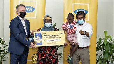 Photo of MTN Uganda Hands Over UGX15M to its 15 millionth Subscriber
